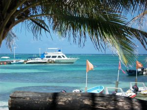 Ocean, Belize. Personal photograph by author. 2009.